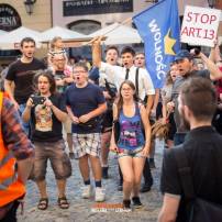 Protest Przeciw Cenzurze Internetu - Lublin