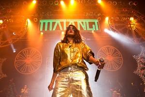 M.I.A. podczas trasy promującej najnowszy album "Matangi"
