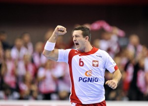 Przemysław Krajewski jest jedną z głównych postaci w reprezentacji Polski (fot. ZPRP/EHF)