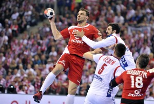 Michał Jurecki trafił do najlepszej "siódemki" EHF EURO 2016 (fot. ZPRP/EHF)