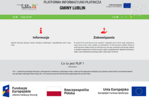 plip, Platforma Informacyjno-Płatnicza Gminy Lublin